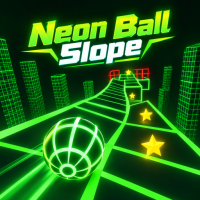 Play Neon Ball Slope now!